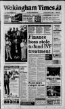Wokingham Times Thursday 18 March 1999 Page 1
