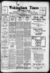 Wokingham Times Friday 23 January 1931 Page 1