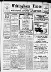 Wokingham Times Friday 25 December 1931 Page 1