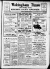 Wokingham Times Friday 22 January 1932 Page 1