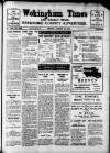 Wokingham Times Friday 26 August 1932 Page 1