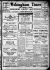 Wokingham Times Friday 13 January 1933 Page 1