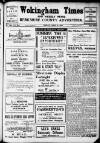 Wokingham Times Friday 16 June 1933 Page 1