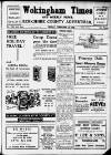 Wokingham Times Friday 14 February 1936 Page 1