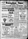 Wokingham Times Friday 01 January 1937 Page 1