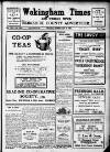 Wokingham Times Friday 05 February 1937 Page 1