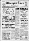 Wokingham Times Friday 07 October 1938 Page 1