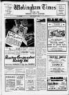 Wokingham Times Friday 18 November 1938 Page 1