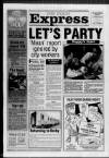 Derby Express Thursday 04 December 1986 Page 1