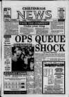 Cheltenham News Thursday 20 October 1988 Page 1