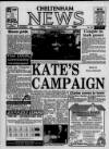 Cheltenham News Thursday 01 December 1988 Page 1