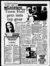 - CHELTENHAM THURSDAY SEPTEMBER 21 1989- isure Town Hall gets into top gear CHELTENHAM Town Hall is proving to be