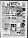 Cheltenham News Thursday 26 December 1991 Page 1
