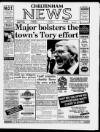 Cheltenham News Thursday 02 April 1992 Page 1