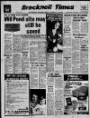 Bracknell Times Thursday 01 August 1974 Page 1