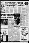 Bracknell Times Thursday 06 March 1980 Page 1