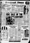 Bracknell Times Thursday 10 April 1980 Page 1