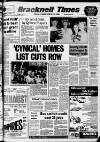 Bracknell Times Thursday 22 May 1980 Page 1