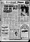 Bracknell Times Thursday 06 November 1980 Page 1