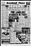 Bracknell Times Thursday 07 April 1988 Page 1