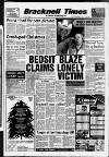 Bracknell Times Thursday 15 December 1988 Page 1
