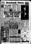 Bracknell Times Thursday 29 March 1990 Page 1