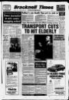 Bracknell Times Thursday 26 April 1990 Page 1