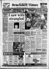 Bracknell Times Thursday 25 March 1993 Page 1