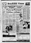 Bracknell Times Thursday 09 December 1993 Page 1