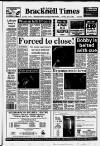Bracknell Times Thursday 12 May 1994 Page 1
