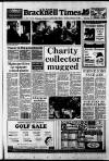 Bracknell Times Thursday 08 December 1994 Page 1
