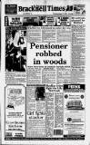 Bracknell Times Thursday 17 August 1995 Page 1
