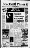Bracknell Times Thursday 01 January 1998 Page 1