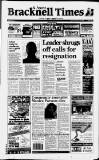 Bracknell Times Thursday 19 February 1998 Page 1