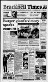 Bracknell Times Thursday 01 April 1999 Page 1