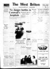 West Briton and Cornwall Advertiser Thursday 09 March 1972 Page 1