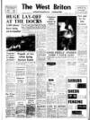 West Briton and Cornwall Advertiser Thursday 30 March 1972 Page 1