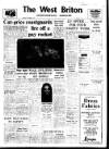 West Briton and Cornwall Advertiser Thursday 01 November 1973 Page 1