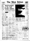 West Briton and Cornwall Advertiser Thursday 09 January 1975 Page 1