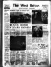 West Briton and Cornwall Advertiser Thursday 08 January 1981 Page 1