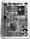 West Briton and Cornwall Advertiser Thursday 22 March 1984 Page 1