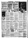 West Briton and Cornwall Advertiser Monday 06 August 1984 Page 6