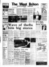 West Briton and Cornwall Advertiser Thursday 29 November 1984 Page 1