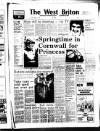West Briton and Cornwall Advertiser Thursday 10 January 1985 Page 1