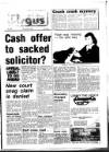 West Briton and Cornwall Advertiser Monday 25 February 1985 Page 1