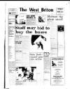 West Briton and Cornwall Advertiser Thursday 26 December 1985 Page 1