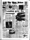 West Briton and Cornwall Advertiser Thursday 30 January 1986 Page 1