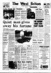 West Briton and Cornwall Advertiser Thursday 03 July 1986 Page 1