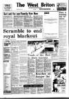 West Briton and Cornwall Advertiser Thursday 24 July 1986 Page 1