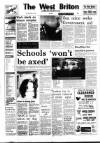 West Briton and Cornwall Advertiser Thursday 14 August 1986 Page 1